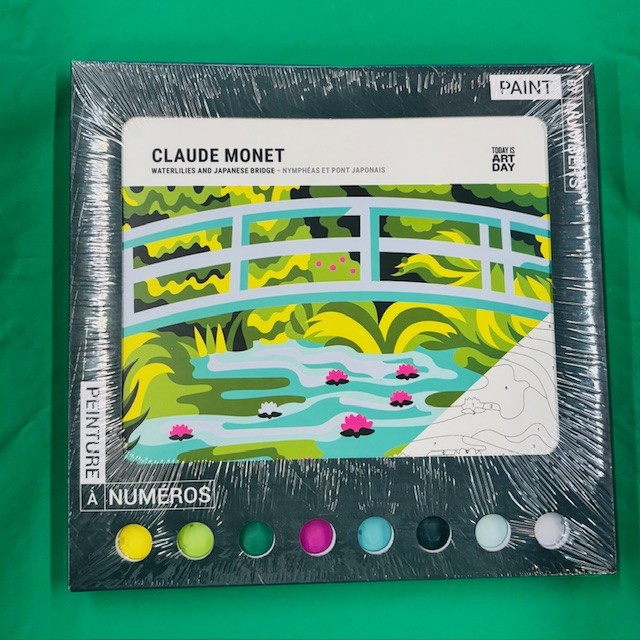 Claude Monet, 10 X 10 Inch, 1 Box, Waterlilies