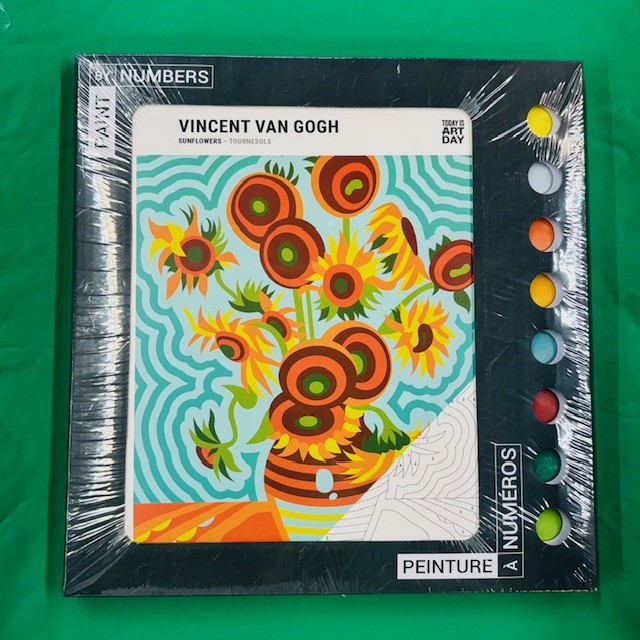 Vincent Van Gogh, 10 X 10 Inch, 1 Box, Tournesols